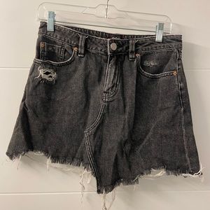 Urban Outfitters Black Jean Skirt